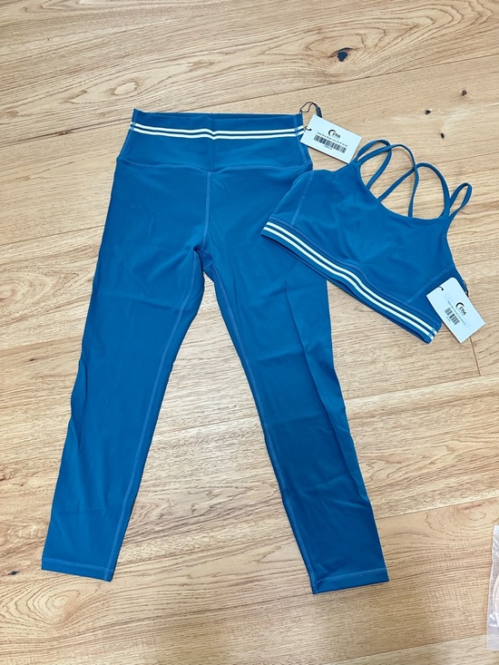 Zyia Active Pants - ZYIA Slate Blue Luxe set